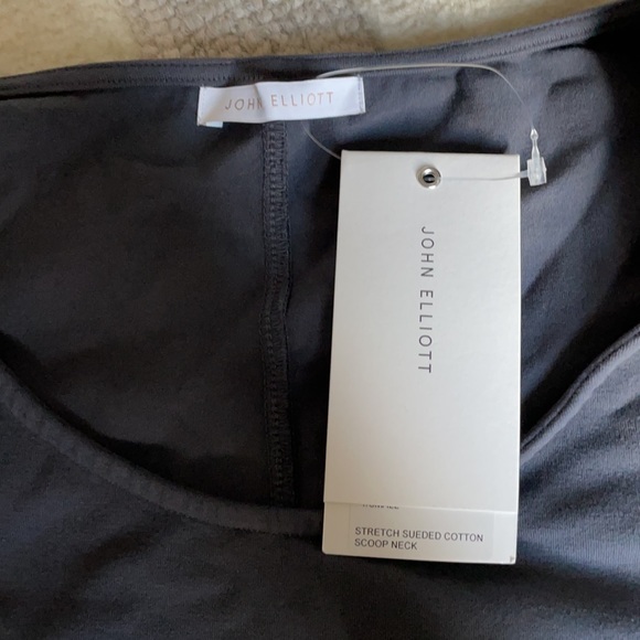 Stretch Sueded Neck Top in Eclipse
JOHN ELLIOTT - Picture 7 of 8